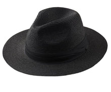 Load image into Gallery viewer, Summer Outdoor Men Large Size Hats Lady Beach Wide Brim Straw Hat Unisex Luxury Straw Hat Classic Mens Dress Hats Party Accessories