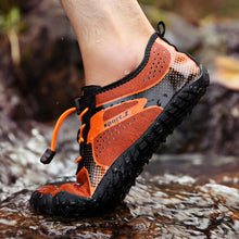 Load image into Gallery viewer, Summer Outdoor Mens Sports Water Shoes Non-Slip Beach Shoes Barefoot Upstream Shoes Quick-Dry Aqua Sock Barefoot For Beach Swim River Pool Lake Hiking Kayaking Surfing
