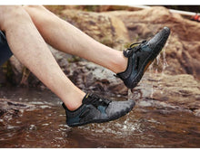 Load image into Gallery viewer, Summer Outdoor Mens Sports Water Shoes Non-Slip Beach Shoes Barefoot Upstream Shoes Quick-Dry Aqua Sock Barefoot For Beach Swim River Pool Lake Hiking Kayaking Surfing