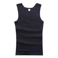 Load image into Gallery viewer, Summer Plus Size Summer Good Men Clothing Tank Tops Elegant Black White Gray Singlets Sleeveless Fitness Men Vest Bodybuilding Vest Summer Men's Vest Gym Casual Vest Sleeveless Vest Clothes