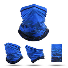 Load image into Gallery viewer, Summer Printed Bandana Hiking Neck Gaiter Hunting Half Face Cover Cycling Running Tube Scarf Fishing Sports Cool Mask Men Women Outdoor Sports Face Mask Dustproof Winter Hiking Scarves Half Mask Balaclava Ski Mask with Ear Loop