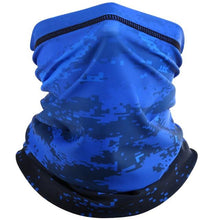 Load image into Gallery viewer, Summer Printed Bandana Hiking Neck Gaiter Hunting Half Face Cover Cycling Running Tube Scarf Fishing Sports Cool Mask Men Women Outdoor Sports Face Mask Dustproof Winter Hiking Scarves Half Mask Balaclava Ski Mask with Ear Loop