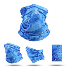 Load image into Gallery viewer, Summer Printed Bandana Hiking Neck Gaiter Hunting Half Face Cover Cycling Running Tube Scarf Fishing Sports Cool Mask Men Women Outdoor Sports Face Mask Dustproof Winter Hiking Scarves Half Mask Balaclava Ski Mask with Ear Loop