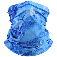 Load image into Gallery viewer, Summer Printed Bandana Hiking Neck Gaiter Hunting Half Face Cover Cycling Running Tube Scarf Fishing Sports Cool Mask Men Women Outdoor Sports Face Mask Dustproof Winter Hiking Scarves Half Mask Balaclava Ski Mask with Ear Loop