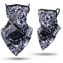 Load image into Gallery viewer, Summer Printed Triangle Bandana Running Bicycle Half Face Masks Hunting Ski Hiking Fishing Cycling Snowboard Men Headband MTB Fishing Mask Night Reflection Bike Paintball Mask Outdoor Hunting Shamash Scarf Men Women