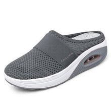 Load image into Gallery viewer, Summer Sandals Fashion Platform Slippers Outdoor Casual Flip Flops Comfy Slippers Women Flats Mesh Shoes Casual Air Cushion Platform Mesh Mules Sneaker Sandals For Female Lightweight Beach Shoes Outdoor Slippers