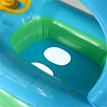 Load image into Gallery viewer, Summer Steering Wheel Sunshade Swim Ring Car Inflatable Baby Float Seat Boat