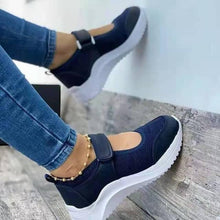 Load image into Gallery viewer, Summer Women Casual Sneakers Mesh Breathable Platform Non Slip Tenis Shoes Breathable Flat Shoes Summer Outdoor Slip On Fashion Espadrilles