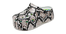 Load image into Gallery viewer, Summer Women Clogs Quick Dry Rainbow Tie Thick Wedges Garden Shoes Beach Sandals Flip Flops For Women Slipper Lightweight Home Slip On Walking Casual Art Painted Travel Holiday Shoes