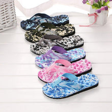 Load image into Gallery viewer, Summer Women Flip Flops Shoes Sandals Camouflage Outdoor Beach Shoes Slippers Daily Wear Casual Slippers Comfort Thong Style Flip Flops Sandals For Women With Arch Support For Comfortable Walk