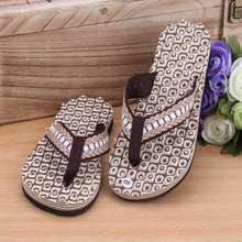 Load image into Gallery viewer, Summer Women Flip Flops Shoes Sandals Camouflage Outdoor Beach Shoes Slippers Daily Wear Casual Slippers Comfort Thong Style Flip Flops Sandals For Women With Arch Support For Comfortable Walk
