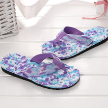 Load image into Gallery viewer, Summer Women Flip Flops Shoes Sandals Camouflage Outdoor Beach Shoes Slippers Daily Wear Casual Slippers Comfort Thong Style Flip Flops Sandals For Women With Arch Support For Comfortable Walk
