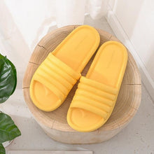 Load image into Gallery viewer, Summer Women Indoor Slippers Floor Flat Shoes Indoor Eva Flip Flops Non-Slip Bathroom Home Slippers Quick Drying Sandals EVA Anti-slip Open Toe Soft Slippers Shoes Pool Slippers