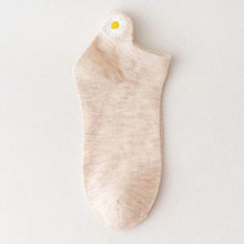 Load image into Gallery viewer, Summer Women's Socks Cute Flower Socks Simple Solid Color Socks Women's Long Socks Funny Breathable Socks For Men And Women