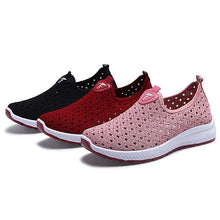 Load image into Gallery viewer, Summer Women's Sports Espadrilles Fashion Breathable Slip On Sneakers For Women Lightweight Walking Shoes Comfortable Elegant Shoes Non Slip Mesh Elegant Design