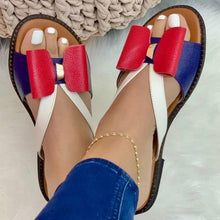 Load image into Gallery viewer, Summer Women Slippers Cute Butterfly-Knot Casual Sandals Lady Slides Flats Slip-On Women Shoes Butterfly Slippers Soft Bottom Comfy Sandals Bathroom Garden Casual Slippers Open-Toe Breathable Travel Shoes