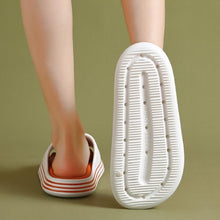 Load image into Gallery viewer, Summer Women Slippers Runway Shoes Outdoor Slides Men Flip Flops Thick Sole Non-slip Beach Pool Outdoor Slippers Anti-Slip Shower Spa Bath Pool Gym Slides Flip Flop Open Toe Comfortable Soft Sandals Casual Shoes