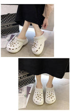 Load image into Gallery viewer, Summer Womens Platform Garden Shoes Clogs Outdoor Beach Slippers Clogs Slippers For Women’s Fashion Comfortable Slip On Slides Shoes For Everyday