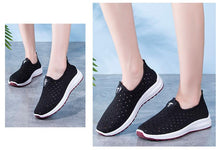 Load image into Gallery viewer, Summer Womens Shoes Breathable Mesh Sneakers Slip On Flats Espadrilles Fashion Trainers Women Comfortable Pink Couple Shoes Outdoor Walking Footwear Shoes