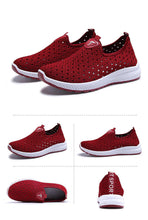 Load image into Gallery viewer, Summer Womens Shoes Breathable Mesh Sneakers Slip On Flats Espadrilles Fashion Trainers Women Comfortable Pink Couple Shoes Outdoor Walking Footwear Shoes