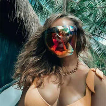 Load image into Gallery viewer, Sunglasses Full Face Cover Stylish Glasses New Protective Face-Shield Full Cover Glasses Sunglasses Anti-Spray Mask Protective Glass Sunglasses For Men & Women