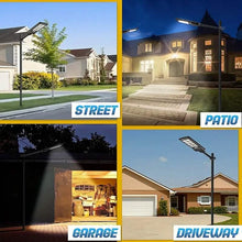 Load image into Gallery viewer, Super Bright 360 LED 3 Speed Double Row Solar Light