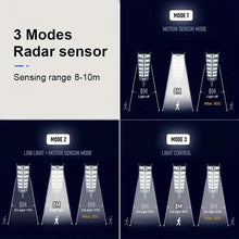 Load image into Gallery viewer, Super Bright 360 LED 3 Speed Double Row Solar Light