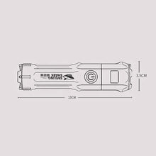 Load image into Gallery viewer, Super Bright ABS Strong Light Focusing Led Flashlight