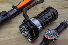 Load image into Gallery viewer, Super Bright High Lumen Underwater and Powerful Waterproof LED Torchlight with Magnetic Control Switch Diving Light Dive Flashlight For Camping Hiking Running Jogging Diving Household Use