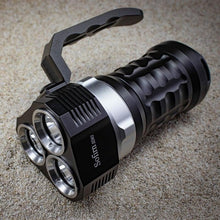 Load image into Gallery viewer, Super Bright High Lumen Underwater and Powerful Waterproof LED Torchlight with Magnetic Control Switch Diving Light Dive Flashlight For Camping Hiking Running Jogging Diving Household Use