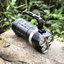 Load image into Gallery viewer, Super Bright High Lumen Underwater and Powerful Waterproof LED Torchlight with Magnetic Control Switch Diving Light Dive Flashlight For Camping Hiking Running Jogging Diving Household Use