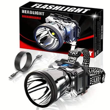 Load image into Gallery viewer, Super Bright USB Charging Headlight