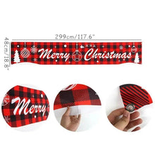 Load image into Gallery viewer, Super Cute Merry Christmas Decorations For Home Ornaments Garland New Year Xmas Door Decor Hanging Cloth Gifts