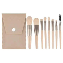 Load image into Gallery viewer, Super Luxury Quality Amazing 8Pcs Mini Travel Portable Soft Makeup Brushes Set Cosmetic Powder Eye Shadow Foundation Blush Blending Beauty Make Up Brush Tool