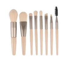 Load image into Gallery viewer, Super Luxury Quality Amazing 8Pcs Mini Travel Portable Soft Makeup Brushes Set Cosmetic Powder Eye Shadow Foundation Blush Blending Beauty Make Up Brush Tool