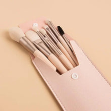 Load image into Gallery viewer, Super Luxury Quality Amazing 8Pcs Mini Travel Portable Soft Makeup Brushes Set Cosmetic Powder Eye Shadow Foundation Blush Blending Beauty Make Up Brush Tool