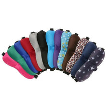 Load image into Gallery viewer, Super Smooth Eye Shade Sleeping Mask Cover Natural Silk Blindfold For Sleep Comfortable for Full Blackout Sleep Eye Mask With Adjustable Strap
