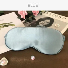 Load image into Gallery viewer, Super Smooth Mulberry Silk Sleep Eye Mask & Blindfold With Elastic Strap Travel Eye Patch Soft Nap Eye Patch Eye Cover Eyeshade for Night Sleeping Mask For Women