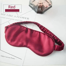 Load image into Gallery viewer, Super Smooth Mulberry Silk Sleep Eye Mask & Blindfold With Elastic Strap Travel Eye Patch Soft Nap Eye Patch Eye Cover Eyeshade for Night Sleeping Mask For Women