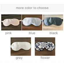 Load image into Gallery viewer, Super Smooth Mulberry Silk Sleep Eye Mask & Blindfold With Elastic Strap Travel Eye Patch Soft Nap Eye Patch Eye Cover Eyeshade for Night Sleeping Mask For Women