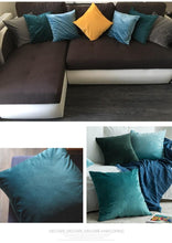 Load image into Gallery viewer, Super Soft Cushion Cover Velvet Pillow Cover Living Room Velvet Decorative Throw Pillow Covers Soft Solid Square Cushion Case For Couch Home Decorative Pillows
