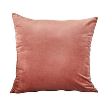 Load image into Gallery viewer, Super Soft Cushion Cover Velvet Pillow Cover Living Room Velvet Decorative Throw Pillow Covers Soft Solid Square Cushion Case For Couch Home Decorative Pillows