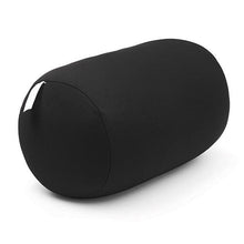 Load image into Gallery viewer, Super soft Head Pillow Case Micro Mini Microbead Back Cushion Pillow Roll Pillow Head Convenient Travel Pillow Microbead Bolster Tube Pillow Smooth Cool Touch Fabric Neck or Back Support Pillow Hypoallergenic Bed Decoration