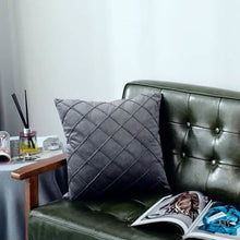 Load image into Gallery viewer, Super Soft Velvet Square Decorative Pillowcase