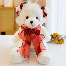 Load image into Gallery viewer, Superior Quality Cute Teddy Bear With Dress Plush Doll Stuffed Animals Kids Toys Room Decor, Christmas,VE Valentine Gifts