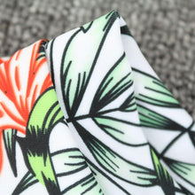 Load image into Gallery viewer, Surfing Swimsuit For Women Bikini Long Sleeve Swimwear Tiger Print Push Up Summer Bath Suit Two Piece Surfing Rash Guard Bikini Long Sleeve Swimsuit Set