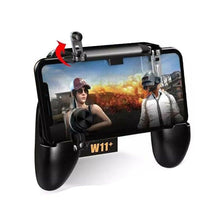 Load image into Gallery viewer, Sustainable Black Joystick Trigger Gamepad Controller Compatible With Smartphone Mobile Cellphone Portable Holder Quality Gaming Pads