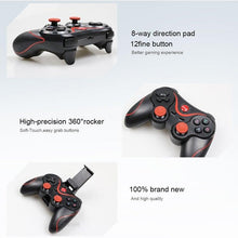 Load image into Gallery viewer, Sustainable White Wireless Joystick Gamepad PC Game Controller Support Bluetooth BT3.0 Compatible With Mobile Phone Tablet Wireless Controller Game Controller Gamepad Joystick Compatible With Slim 360 PC Windows 7 8 10 (White)