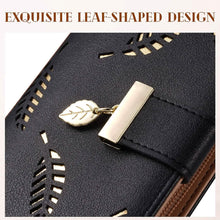 Load image into Gallery viewer, Sweet Cute Women's Long Leaf Bifold Wallet