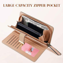 Load image into Gallery viewer, Sweet Cute Women's Long Leaf Bifold Wallet